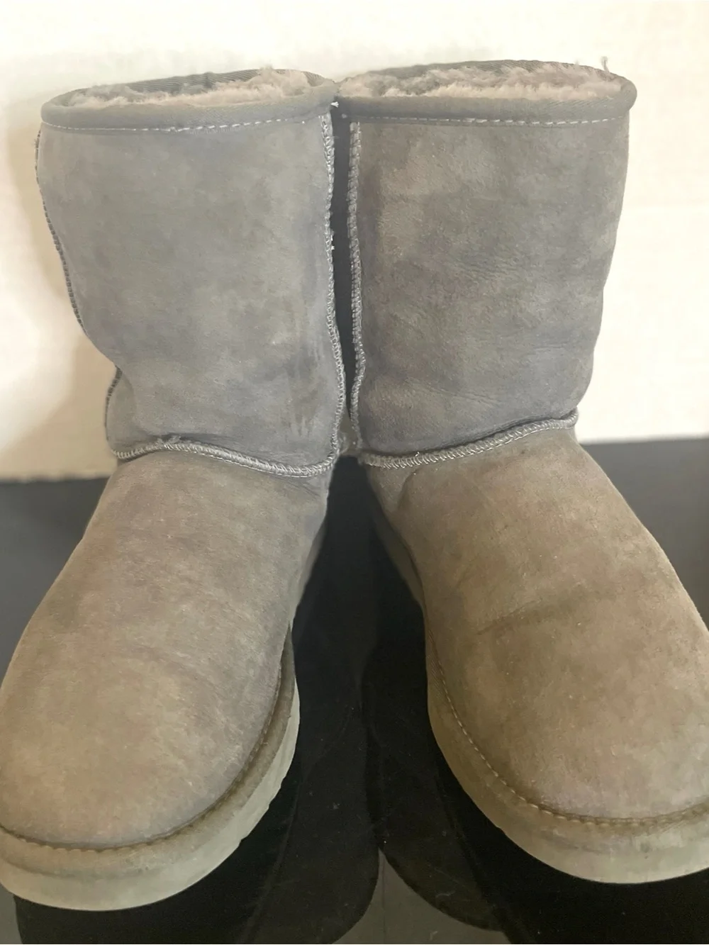 UGG Women's Classic Short Boots - Gray - US Size 9